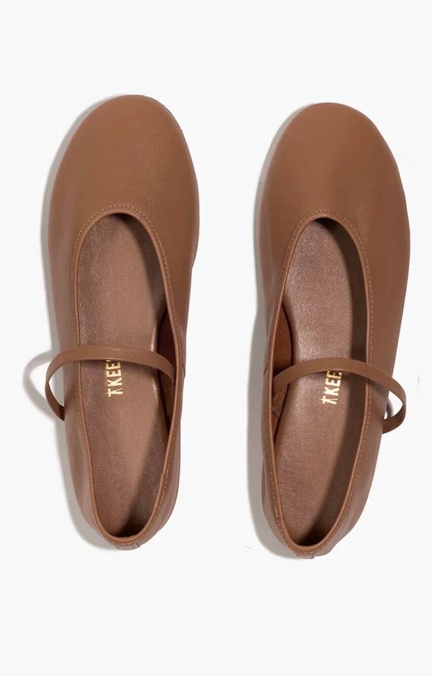 NEW TKEES women's reese ballet flats in beach bum